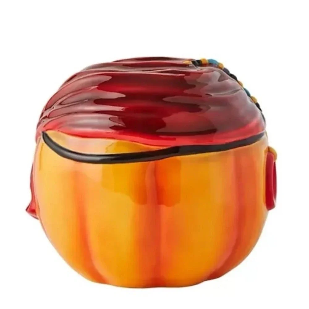 Member's Mark Halloween Ceramic Pirate Candy‎ Bowl NIB